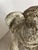 Antique Reclining Lion Sculpture on Base in Carved Stone, 1890s For Sale - Image 13 of 18