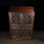 1990s Rosewood Curio Display Cabinet With Reticulated Doors, Two Drawers For Sale - Image 4 of 10