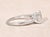 Metal The Harbison Canyon: Antique Platinum Engagement Ring set with 1.90 Carat Diamond with Original Receipt For Sale - Image 7 of 14