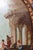 Gold Pair Large Scale 19th C Italian Grand Tour Paintings For Sale - Image 8 of 8