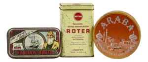 Knightsbridge Tin Boxes from Harrods, England, 1950s, Set of 3