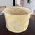 Pale Yellow Silk Ikat Drum Lamp Shade For Sale - Image 4 of 6