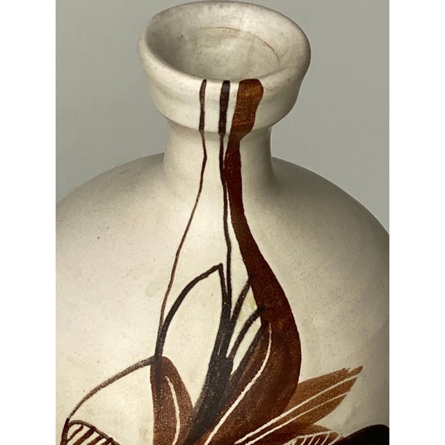 Ceramic Noma Santo Stefano Di Camastra Studio Art Pottery Vase Italy For Sale - Image 7 of 9