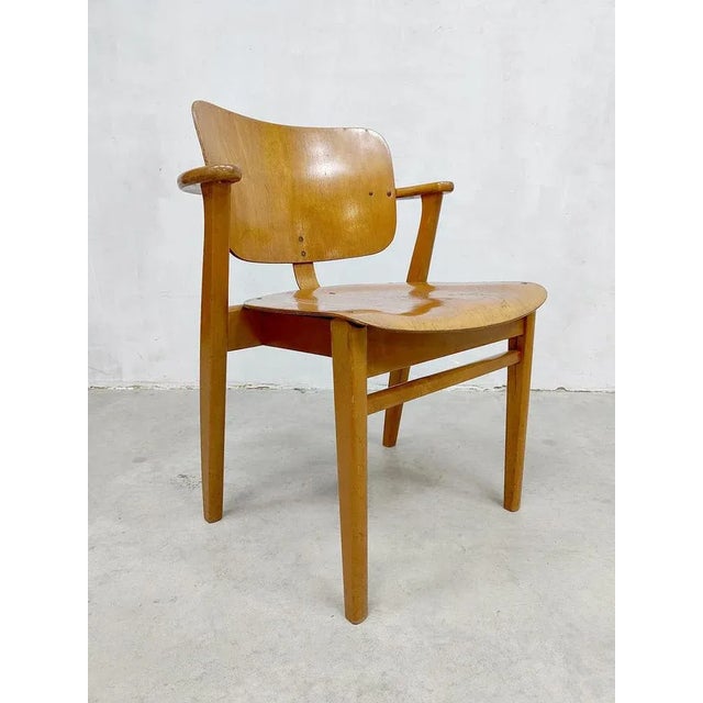 Vintage Finnish Dining Chair by Ilmari Tapiovaara for Artikek For Sale - Image 6 of 6