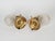 1950s Spanish Empire Chased Brass Swan Wall Sconces With Starburst Frosted Globes - A Pair For Sale - Image 6 of 13
