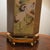Hollywood Regency Vintage Chinoiserie Hexagonal Reverse-Painted Glass & Brass Table Lamp For Sale - Image 3 of 15