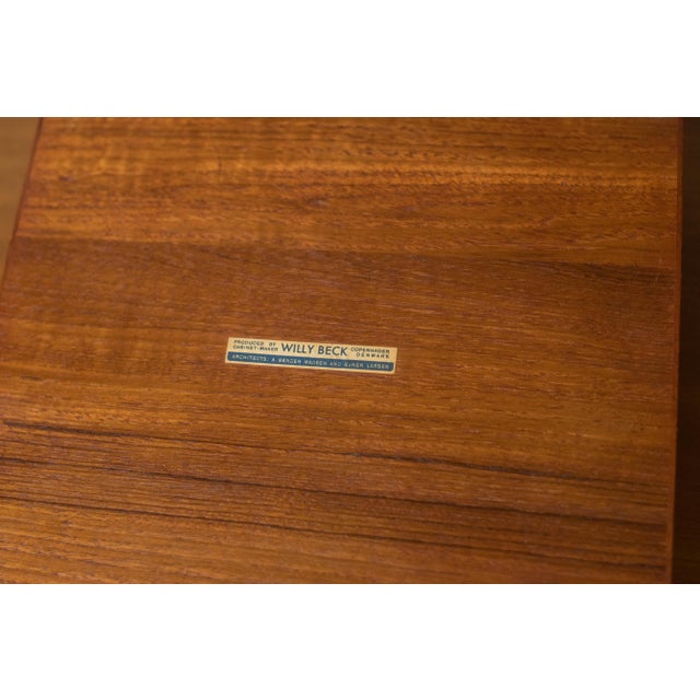 Danish Aksel Bender Madsen & Ejner Larsen Solid Teak Jewelry Box for Willy Beck For Sale - Image 14 of 16