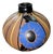 Art Nouveau Spherical Ceramic Vase with Painted Decoration from Mael, 1930s For Sale