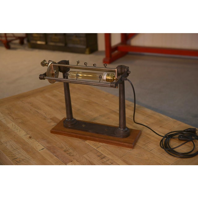 Industrial Loom Lamp, 1950s For Sale - Image 6 of 12