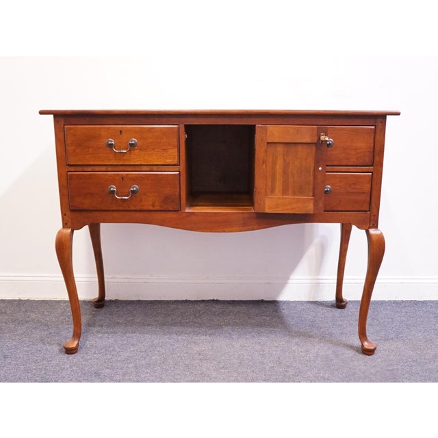 Late 20th Century Lexington / Bob Timberlake Solid Cherry Traditional Country Style 54" Quail Hunters Sideboard Buffet 833-869 For Sale - Image 5 of 16