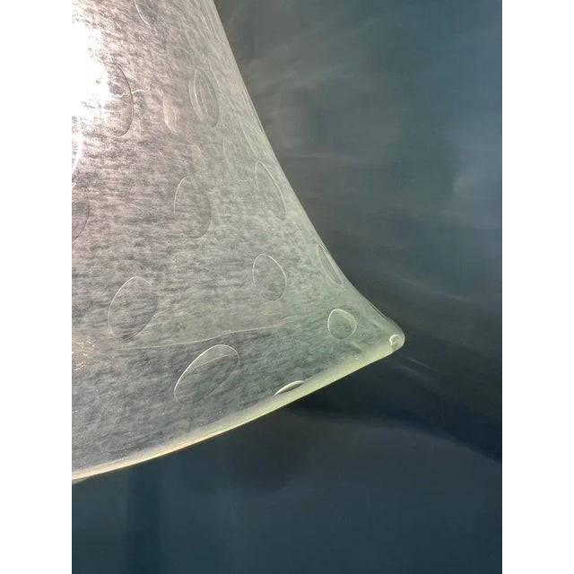 Black Murano Glass Lantern Suspension attributed to Barovier & Toso, 1980s For Sale - Image 8 of 12