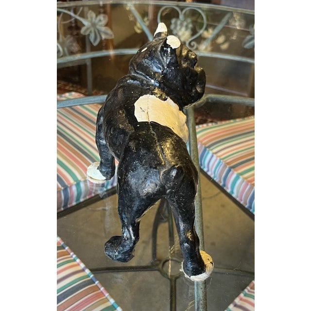 American Mid 20th Century Bulldog Doorstop For Sale - Image 3 of 6