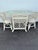 Collected Honeymoon set. Vintage rattan dinette set in white. Perfect for a small dinette area, mother-in-law suite, RV,...