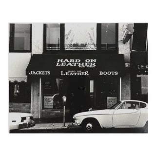 1970s San Francisco Street Scene Hard on Leather for Men Store Front Photograph For Sale