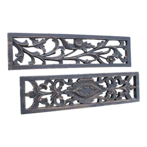 Decorative Carved Wood Wall Mount Panels