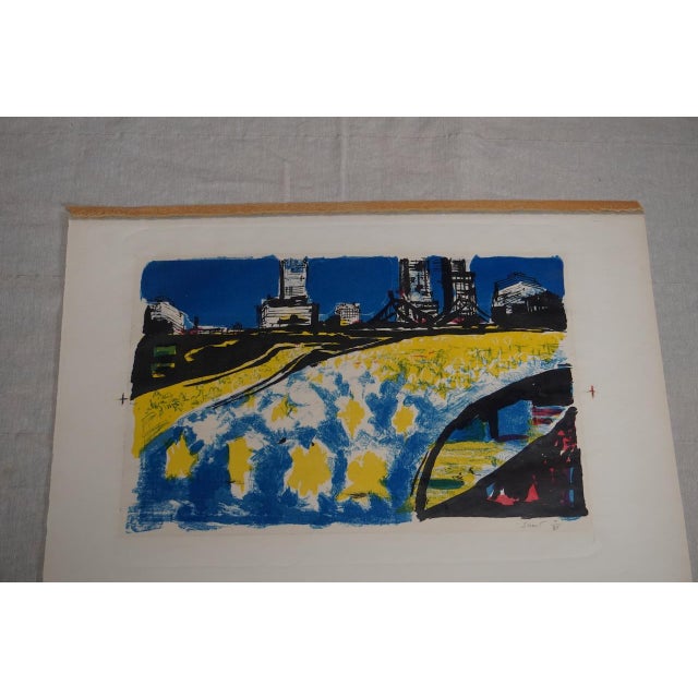 Color Print, Signed and Numbered c.1950s For Sale - Image 4 of 9