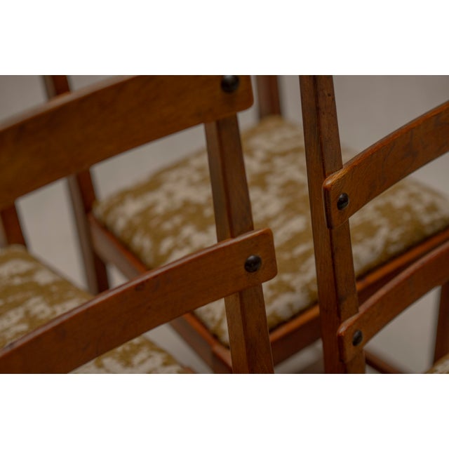 Brutalist Vintage Brutalist Dining Chairs, 1960s, Set of 6 For Sale - Image 3 of 18