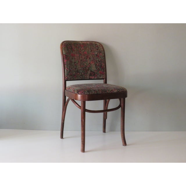 Brown 20th Century Model Prague No. 811 Chairs by Josef Hoffmann, Set of 4 For Sale - Image 8 of 14