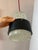 Black Frosted Glass Pendant Lamp by Carl Fagerlund for Orrefors For Sale - Image 5 of 11