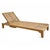 Contemporary Coastal Outdoor Teak Lounge Chair For Sale - Image 4 of 8