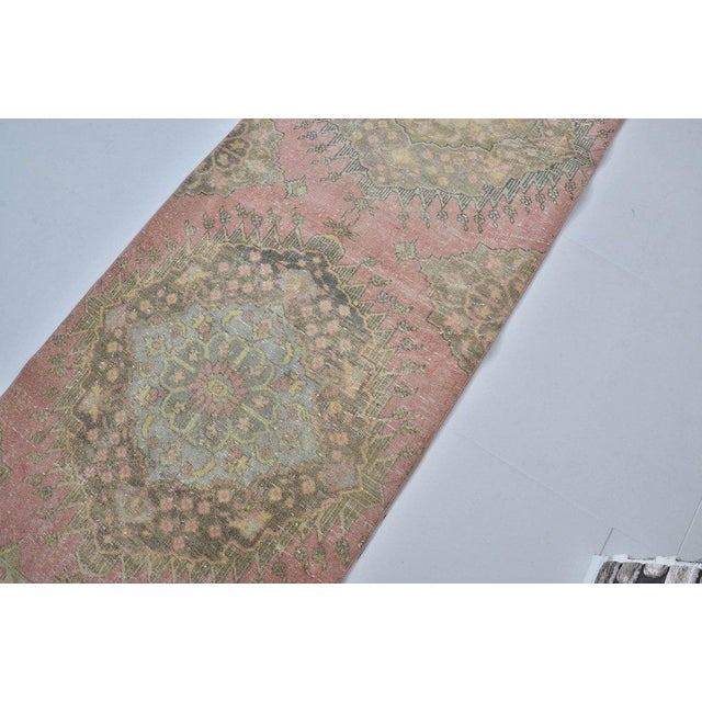 Tribal Vintage Wool Anatolian Carpet For Sale - Image 3 of 7