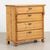 19th Century Danish Waxed Pine Chest of Four Drawers For Sale - Image 4 of 13