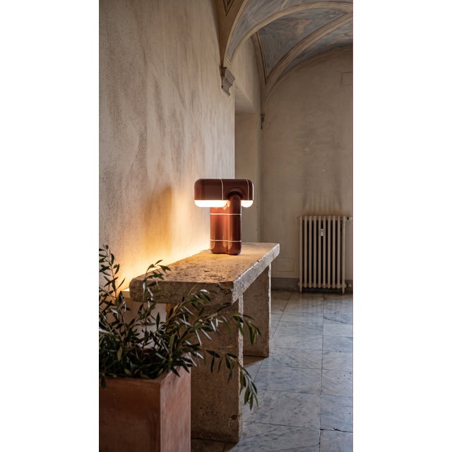 Plastic U 018 Table Lamp by Rollo Studio For Sale - Image 7 of 11