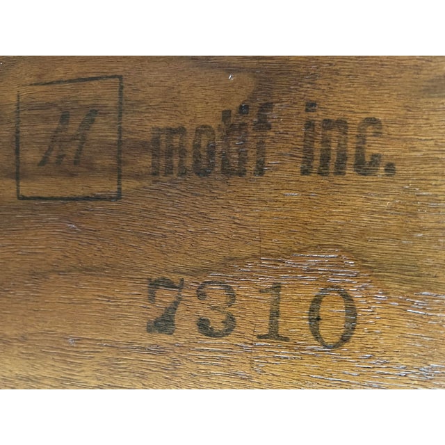 Vintage 1960s Mid Century Modern Motif Inc Walnut Coffee Table Restored For Sale - Image 11 of 11