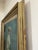 Mid 19th Century Mid 19th Century Ethereal Swedish Portrait Painting of a Woman Wearing a White Gown For Sale - Image 5 of 10