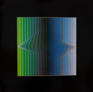 Victor Vasarely, ILILE III, Etching