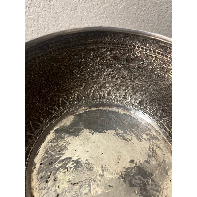 Sterling Silver Burmese Buddhist Offering Bowl For Sale - Image 11 of 11