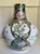 Vintage Chinese Porcelain Vase With Court Figures and Auspicious Motifs For Sale - Image 10 of 12