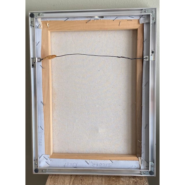 Coastal Small Seascape Florida Painting With Birds For Sale - Image 3 of 6