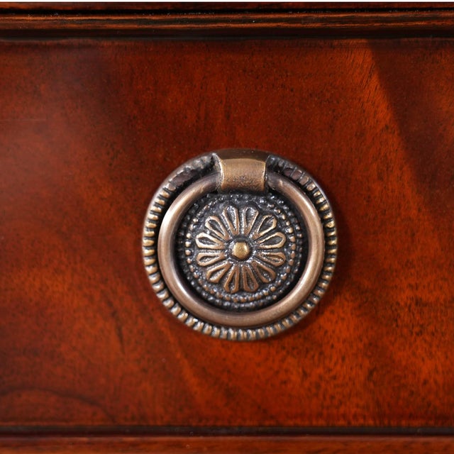 Brown Niagara Furniture Mahogany Hepplewhite Commode For Sale - Image 8 of 13