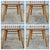 Wood Midcentury Modern Russel Wright for Conant Ball Solid Birch Spindle Back Dining Chairs, Set of 4 For Sale - Image 7 of 17