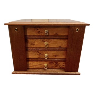 Agresti Italian Dresser Top Jewelry Box For Sale
