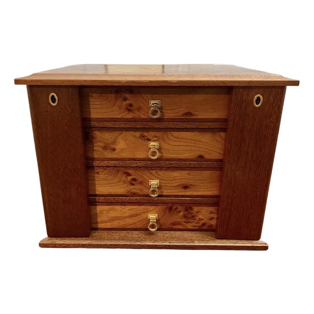 Agresti Italian Dresser Top Jewelry Box For Sale