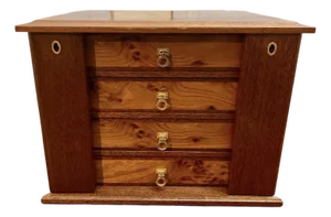 Agresti Italian Dresser Top Jewelry Box