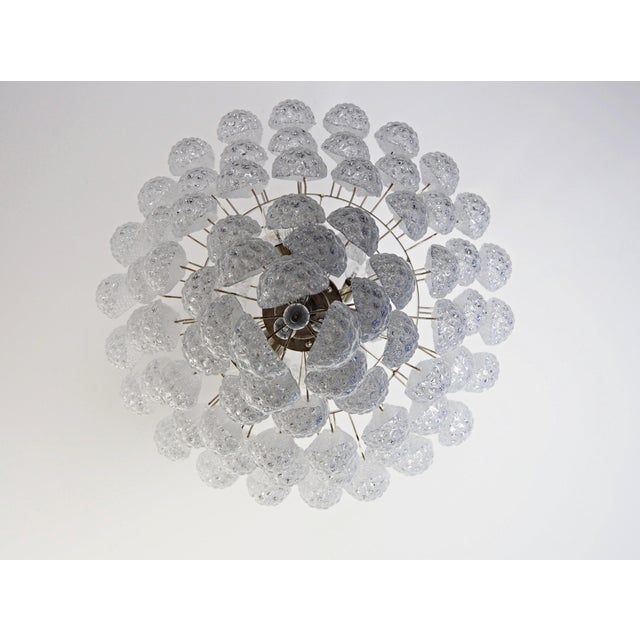 Murano Murano Chandelier Drop Shape Glass – 85 Glass, 7-Tier, Style Mid Century For Sale - Image 4 of 4