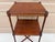 Early 20th Century Berkey & Gay Mahogany Faux Bamboo Two-Tier Side Table For Sale - Image 9 of 14