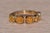 Gold The Crassen Blvd: Yellow Gold Band set with Pyrite For Sale - Image 8 of 11