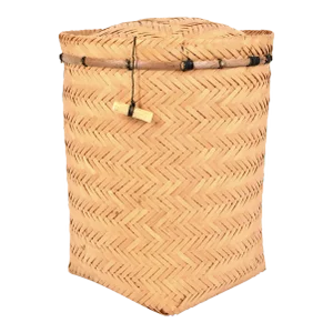Mid 20th Century South American Lidded Basket