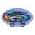Christie Moody Blue Heron Glass Iridescent Fused Glass Mermaid & Fish Bowl, 1990s For Sale
