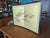 An exquisite, highly decorative vintage Japanese two-panel folding tabletop screen (byōbu) from the mid-to-late 20th...