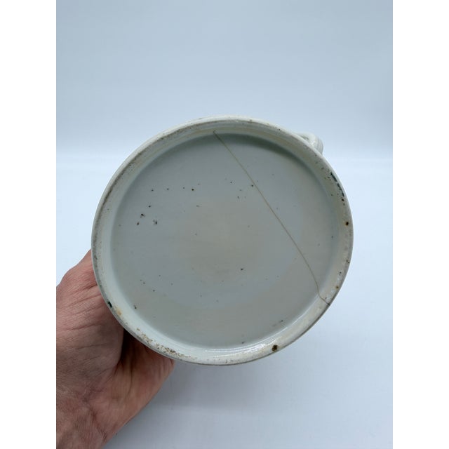 Antique Chinese Export White Porcelain Teapot With Lid, Circa 1800 For Sale - Image 15 of 17