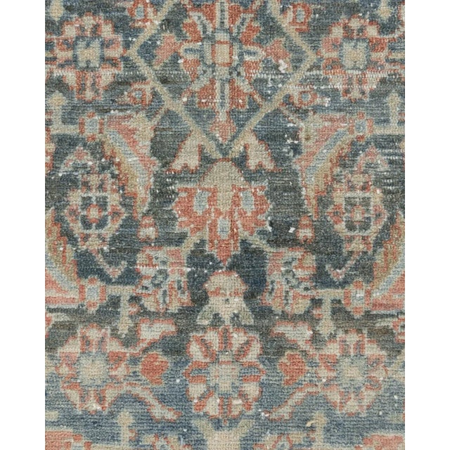 1940s 1940s Vintage Distressed Malayer Runner 3'1 X 12'9 For Sale - Image 5 of 12