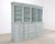 Traditional 19th Century Georgian Astral Glazed Painted Bookcase With Secretary For Sale - Image 3 of 18