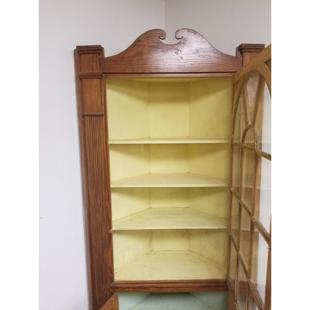 Vintage Pine Corner Chairish