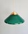 Art Deco Conical Green Opaline Pendant Lights, Set of 2 For Sale - Image 5 of 17