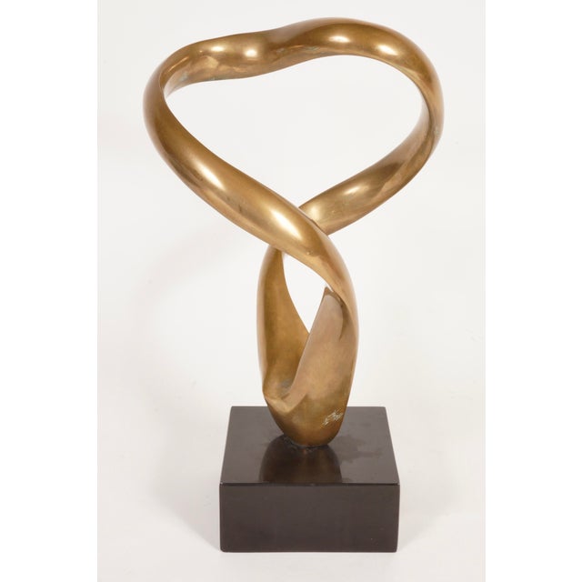 Abstract Cantares #2 Bronze Sculpture by Antonio Grediaga Kieff For Sale - Image 3 of 8